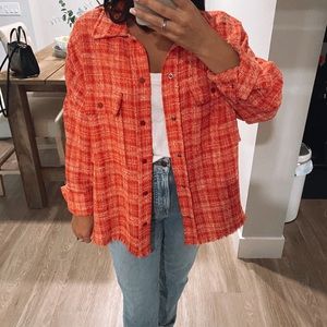 Zara Tweed button down